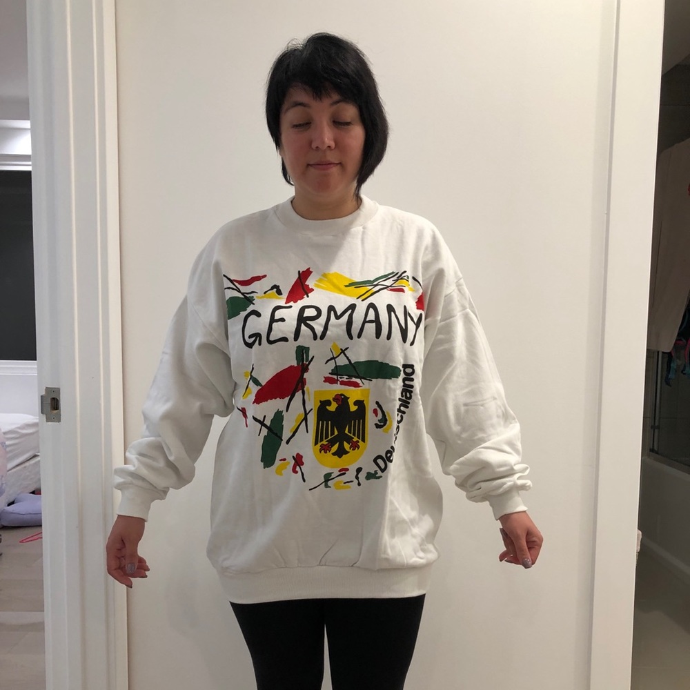 Vintage 80s 90s hipster bootleg sweatshirt germany